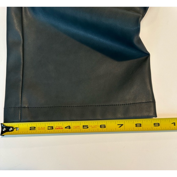 7 For All Mankind Faux Leather Pants NWT - Picture 12 of 14